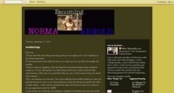 Desktop Screenshot of becomingnorma.blogspot.com