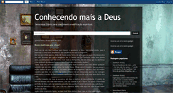 Desktop Screenshot of conhecedeus.blogspot.com