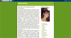 Desktop Screenshot of franciellelopes.blogspot.com