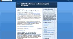 Desktop Screenshot of ncrgconference.blogspot.com