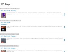 Tablet Screenshot of 365daysofbill.blogspot.com