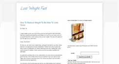 Desktop Screenshot of loseweightfast83.blogspot.com