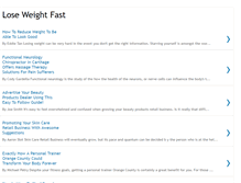 Tablet Screenshot of loseweightfast83.blogspot.com