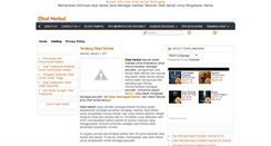 Desktop Screenshot of info-obat-herbal-alami.blogspot.com