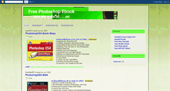 Desktop Screenshot of freephotoshopbook.blogspot.com