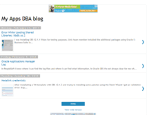 Tablet Screenshot of myappsdbablog.blogspot.com