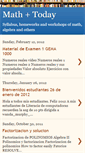 Mobile Screenshot of mathplustoday.blogspot.com