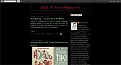 Desktop Screenshot of edgeoftheapocalypse.blogspot.com