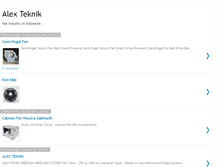Tablet Screenshot of alexteknik.blogspot.com