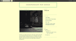 Desktop Screenshot of independantpop.blogspot.com