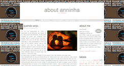 Desktop Screenshot of aboutanninha.blogspot.com