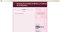 Desktop Screenshot of noticiasdemexicojva.blogspot.com