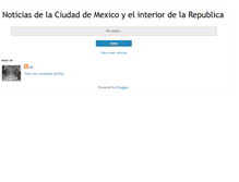 Tablet Screenshot of noticiasdemexicojva.blogspot.com