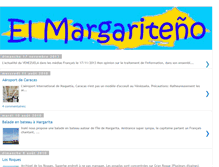 Tablet Screenshot of margariteno.blogspot.com