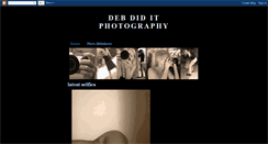 Desktop Screenshot of debdiditphotography.blogspot.com