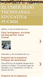 Mobile Screenshot of elciberblogtecnologiaeducativa.blogspot.com