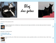 Tablet Screenshot of blogdogatocampinas.blogspot.com