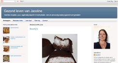 Desktop Screenshot of gezondlevenvanjacoline.blogspot.com