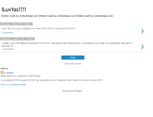 Tablet Screenshot of iluvyas4ever.blogspot.com