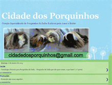 Tablet Screenshot of cidadedosporquinhos.blogspot.com