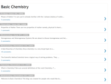 Tablet Screenshot of chemistryforstudents.blogspot.com