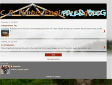 Tablet Screenshot of crtimberpaul.blogspot.com