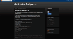 Desktop Screenshot of electronikyalgomas.blogspot.com