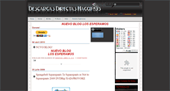 Desktop Screenshot of descargasdirectashaggboss.blogspot.com