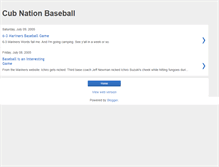 Tablet Screenshot of cubnation.blogspot.com