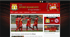 Desktop Screenshot of elsporthuancayo.blogspot.com
