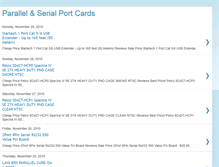 Tablet Screenshot of parallelserialportcards.blogspot.com