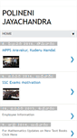Mobile Screenshot of polinenijayachandra.blogspot.com