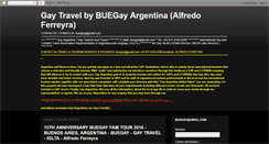 Desktop Screenshot of buegayargentina.blogspot.com