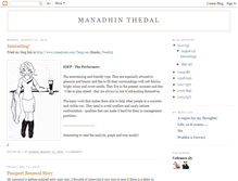 Tablet Screenshot of manadhinthedal.blogspot.com