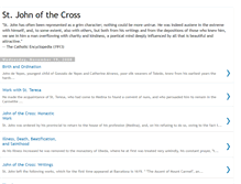 Tablet Screenshot of john-of-the-cross.blogspot.com