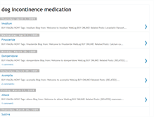 Tablet Screenshot of dogincontinencewid.blogspot.com