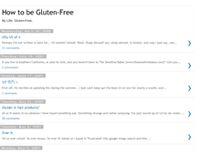 Tablet Screenshot of howtobegluten-free.blogspot.com