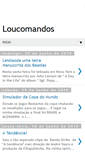 Mobile Screenshot of loucomandos.blogspot.com