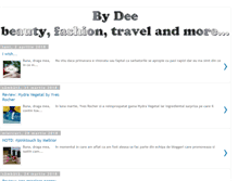 Tablet Screenshot of bydee-make-up.blogspot.com
