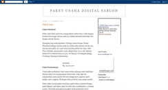 Desktop Screenshot of paket-digital-sablon.blogspot.com