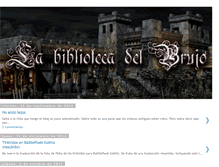 Tablet Screenshot of labibliotecadelbrujo.blogspot.com