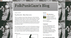 Desktop Screenshot of folkpunkgazesblog.blogspot.com