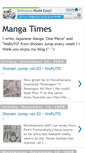 Mobile Screenshot of manga-times.blogspot.com