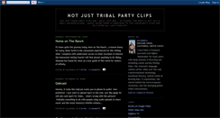 Desktop Screenshot of notjusttribalpartyclips.blogspot.com