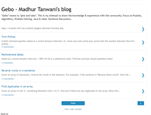 Tablet Screenshot of madhurtanwani.blogspot.com