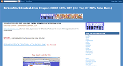 Desktop Screenshot of central-coupon.blogspot.com