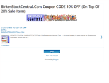 Tablet Screenshot of central-coupon.blogspot.com