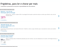 Tablet Screenshot of frigideiras.blogspot.com