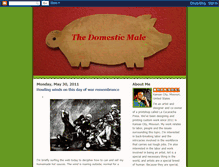 Tablet Screenshot of domesticmale.blogspot.com