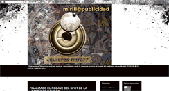 Desktop Screenshot of mirillapublicidad.blogspot.com